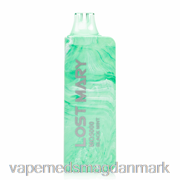 Vape Med Smag Lost Mary Mo5000 Engangs Sort Mynte